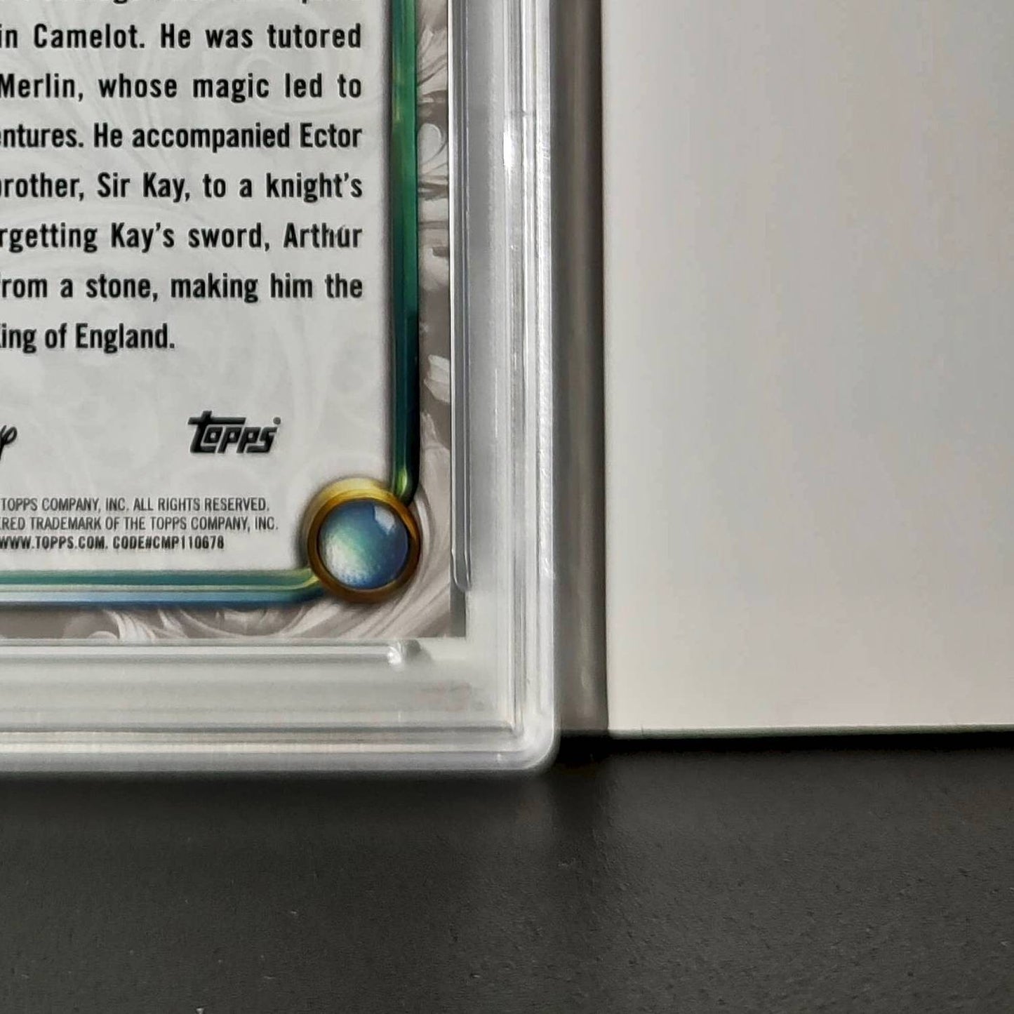 Arthur Pendragon 2025 Topps Disney #35 Winter The Sword in the Stone PSA 9