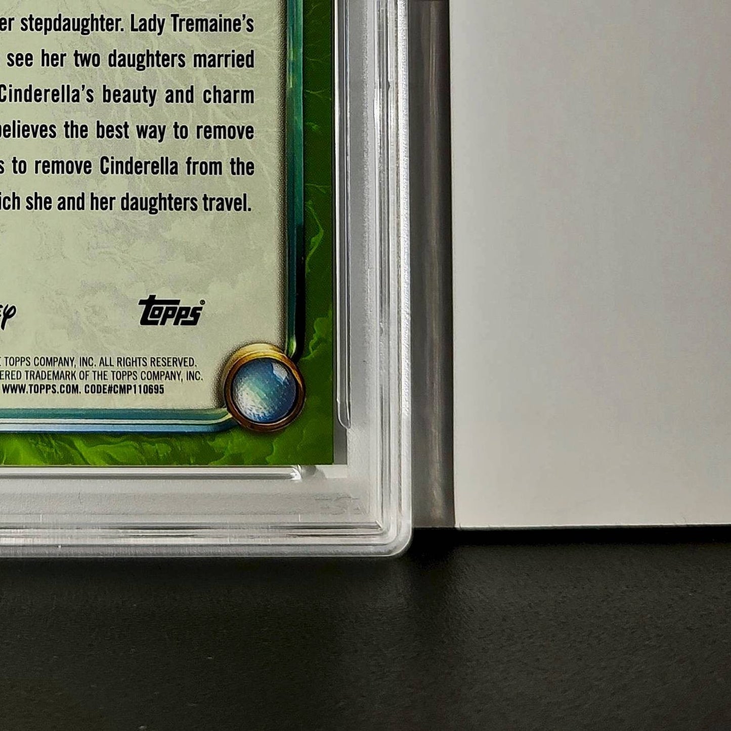 Lady Tremaine 2025 Topps Disney Wonder #173 Card Cinderella PSA 8 NM-MT