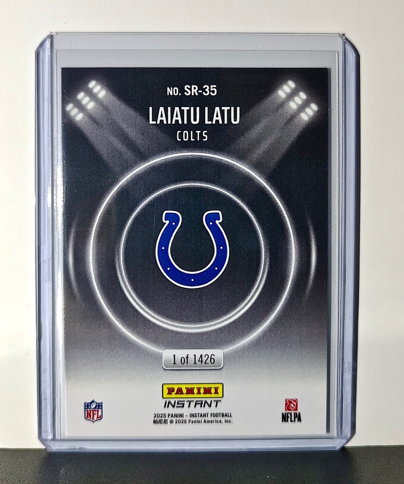 Laiatu Latu Rookie 2024 Panini Spotlight Rookies NFL #35 Card Colts 1 of 1426