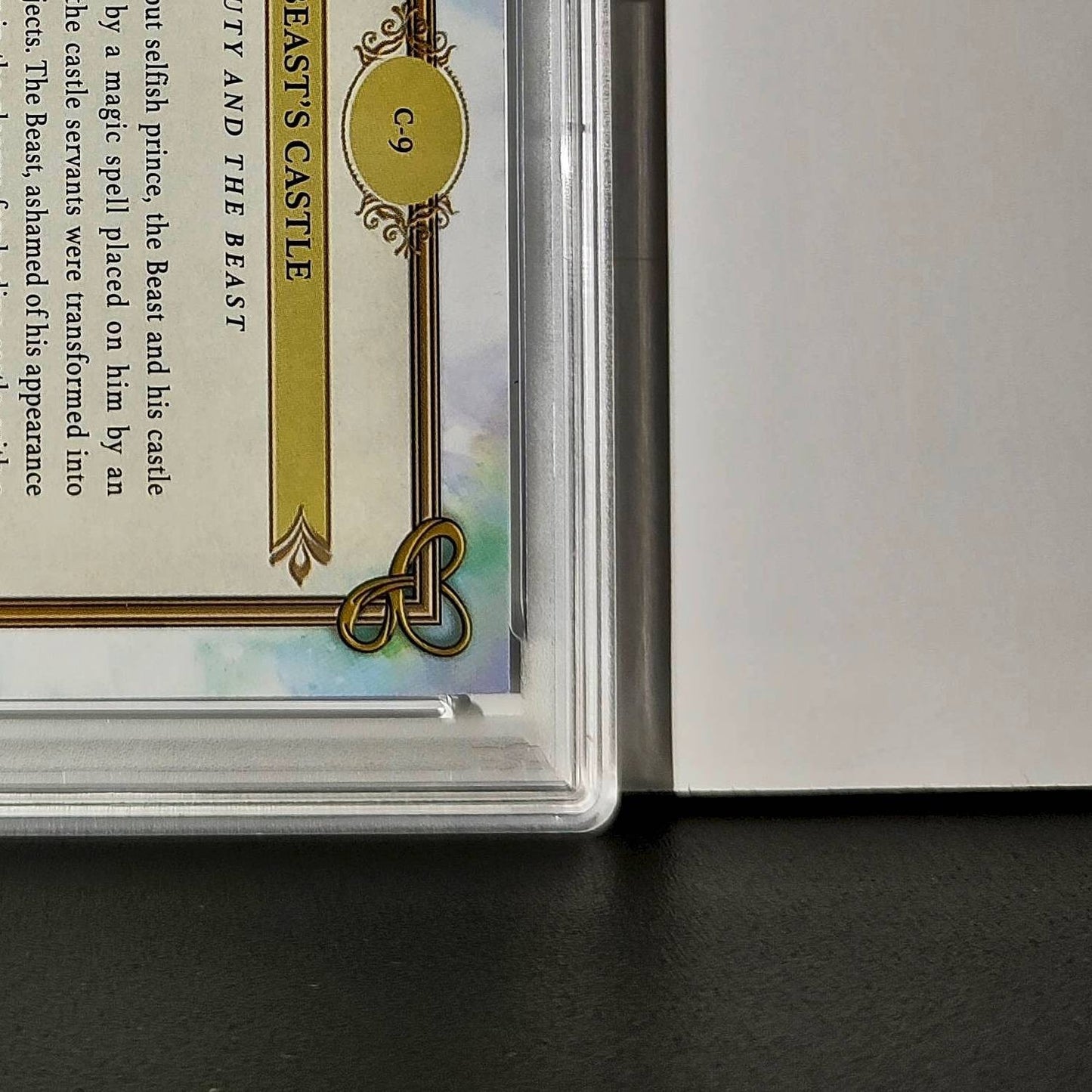 Beast's Castle 2025 Topps Disney #C-9 Card Beauty and the Beast PSA 9