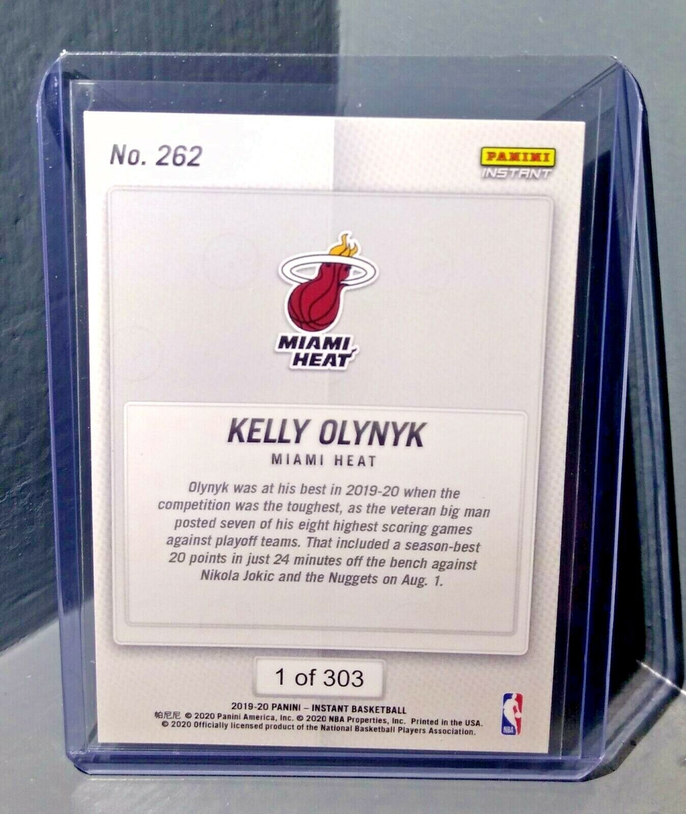 Kelly Olynyk 2019-2020 Panini NBA Instant Heat #262 Basketball Card 1 of 303
