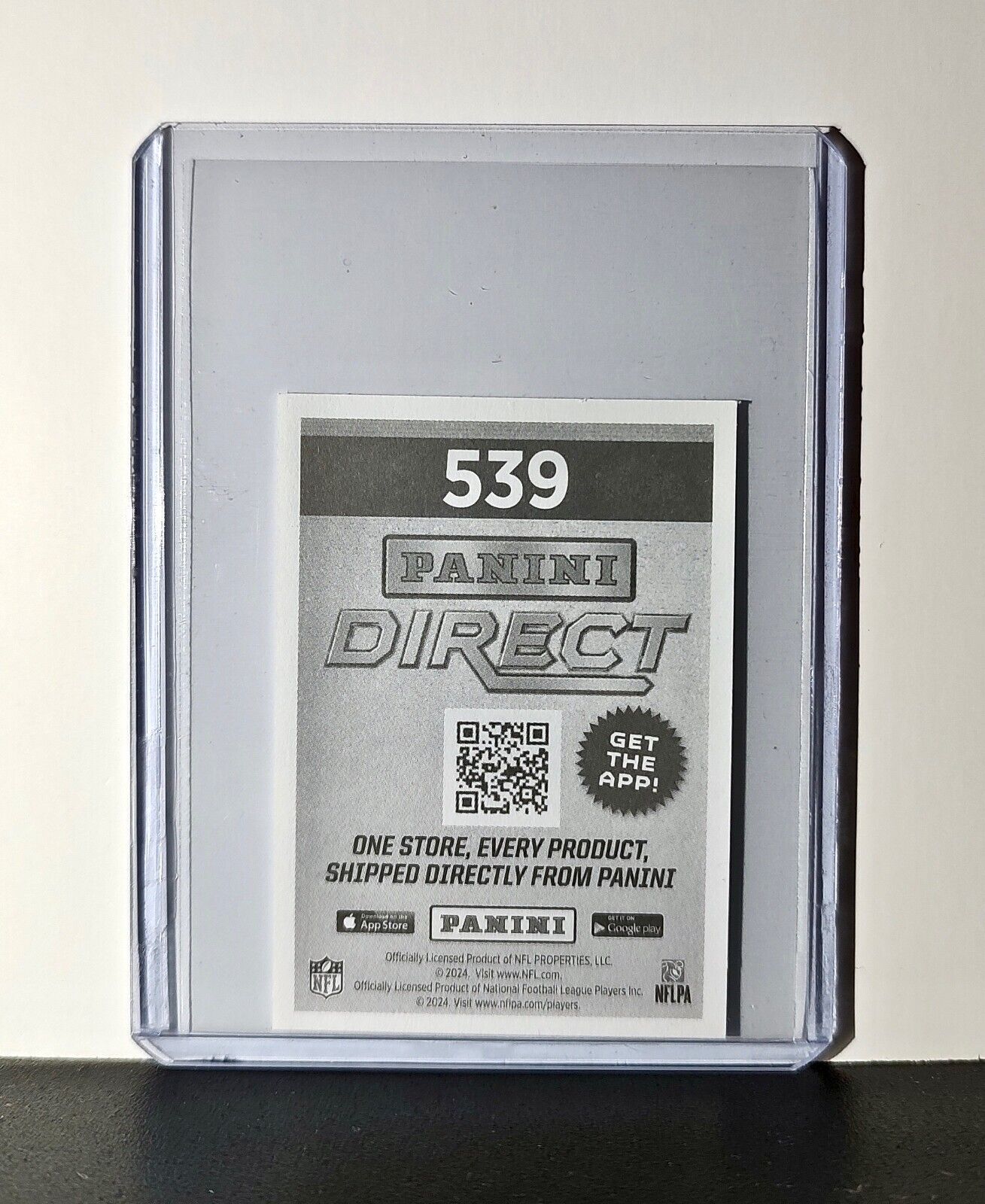 Geno Smith 2024 Panini NFL Sticker #539 Seattle Seahawks