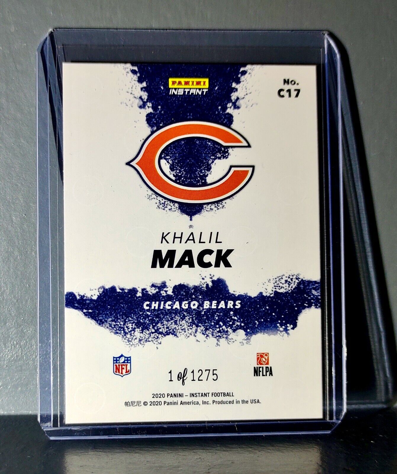Khalil Mack 2020 Panini NFL Instant My City #17 Football Card 1 of 1275