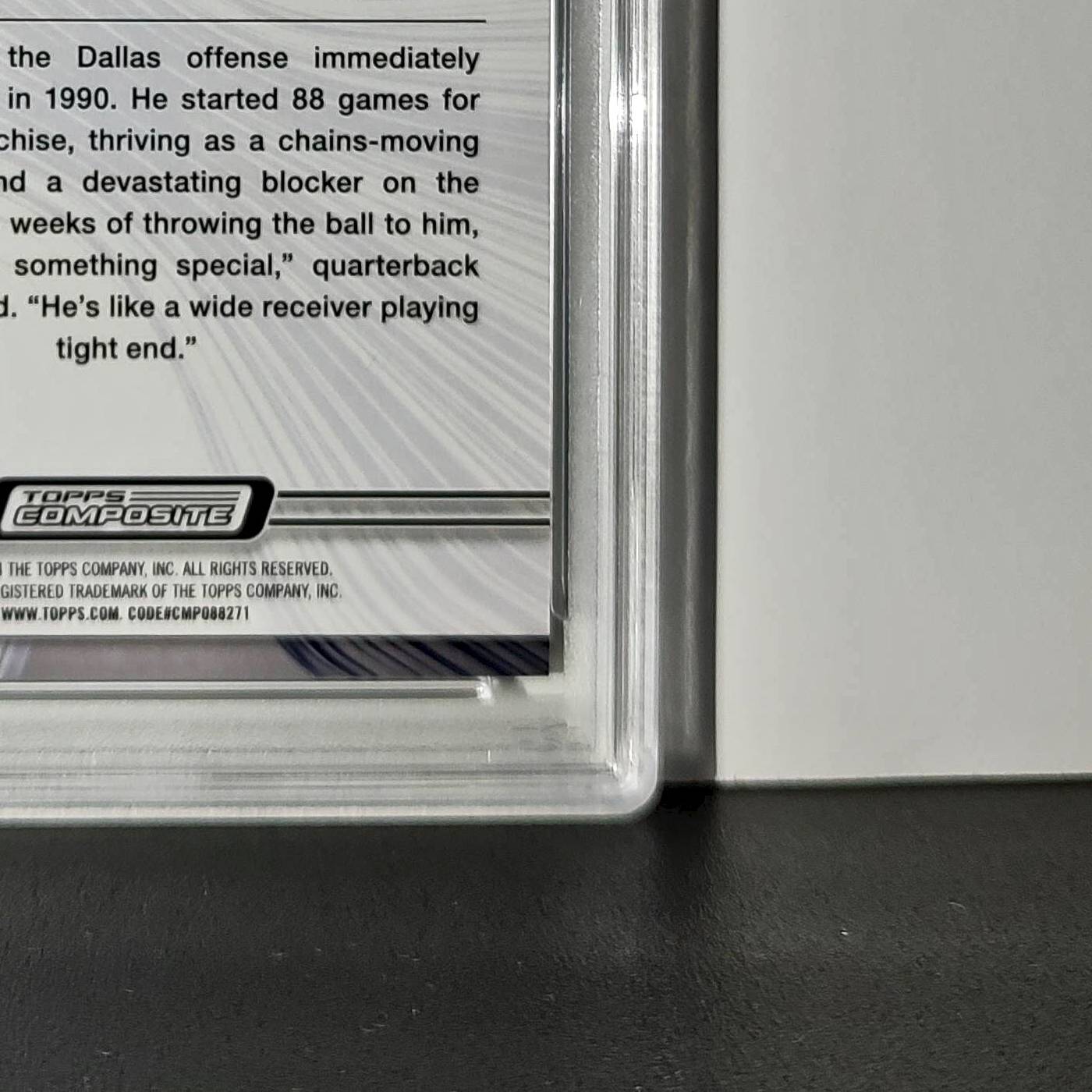 Jay Novacek 2023 Topps Resurgence 23/50 #74 Gold Power Surge PSA 10 Gem Mint