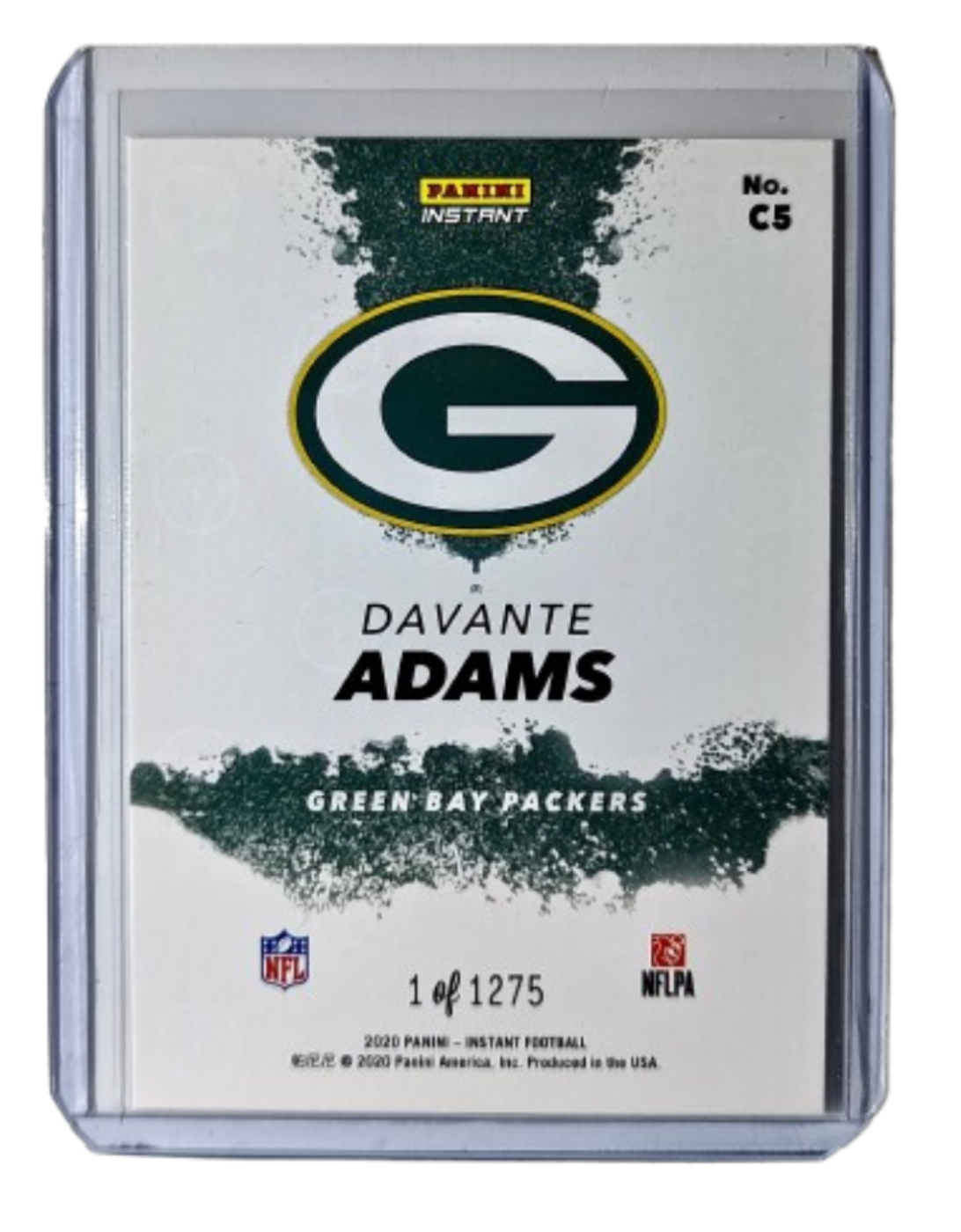 Davante Adams 2020 Panini NFL Instant My City #5 Football Card 1 of 1275