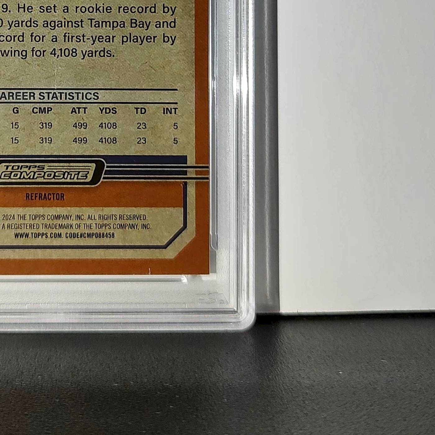 CJ Stroud 2023 Topps Chrome 1973 Refractor #1973-12 PSA 4 VG-EX