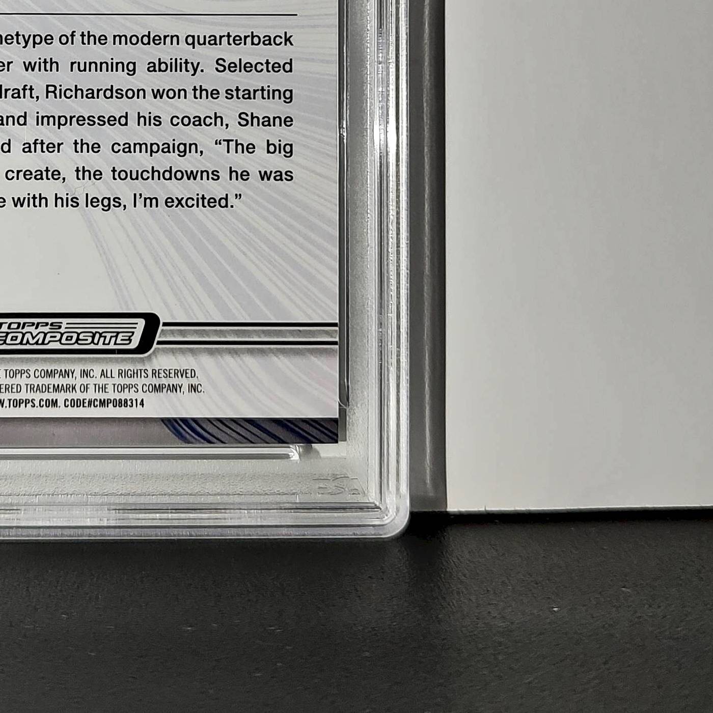 Anthony Richardson 2023 Topps Resurgence 021/225 Navy Surge PSA 10 Gem Mint