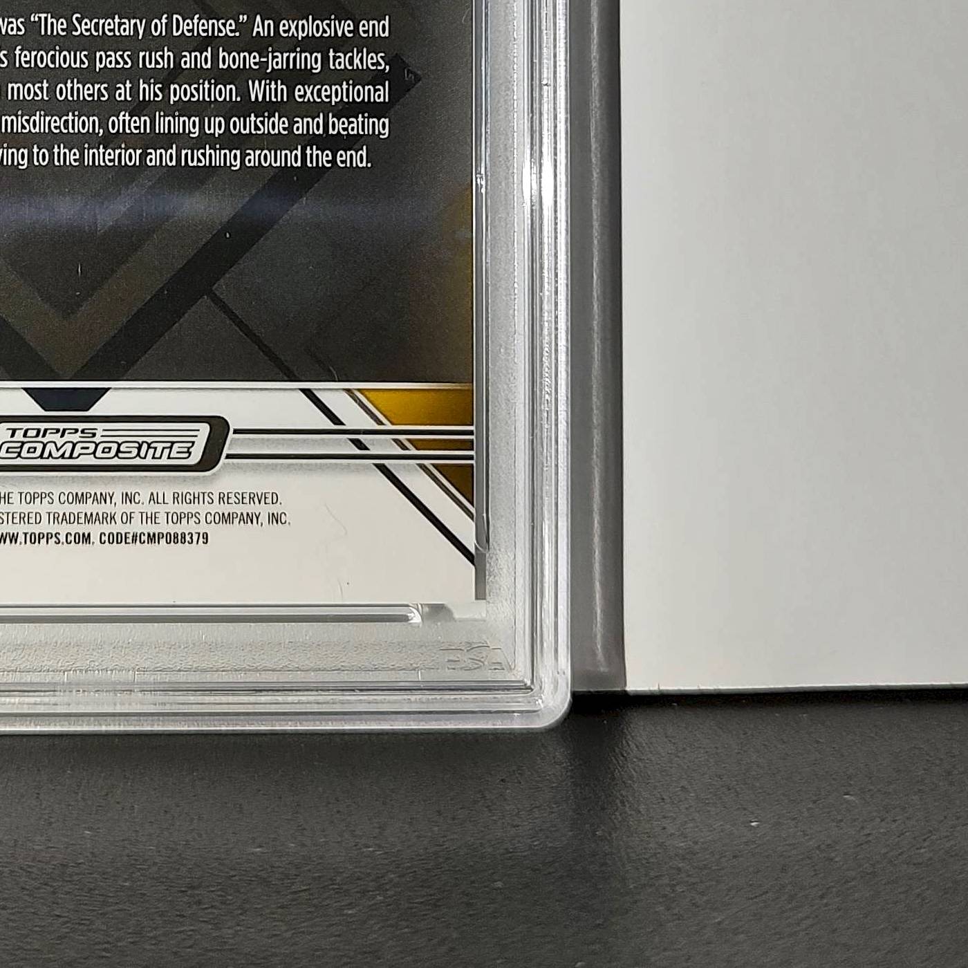 Dexter Manley 2023 Topps Finest 02/15 #250 Black Refractors PSA 10 Gem Mint