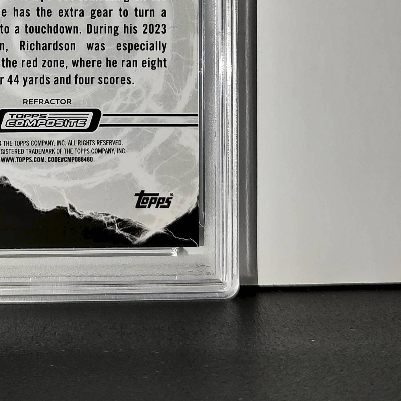 Anthony Richardson 2023 Topps Resurgence Voltaic #RV-3 Refractor PSA 10 Gem Mint