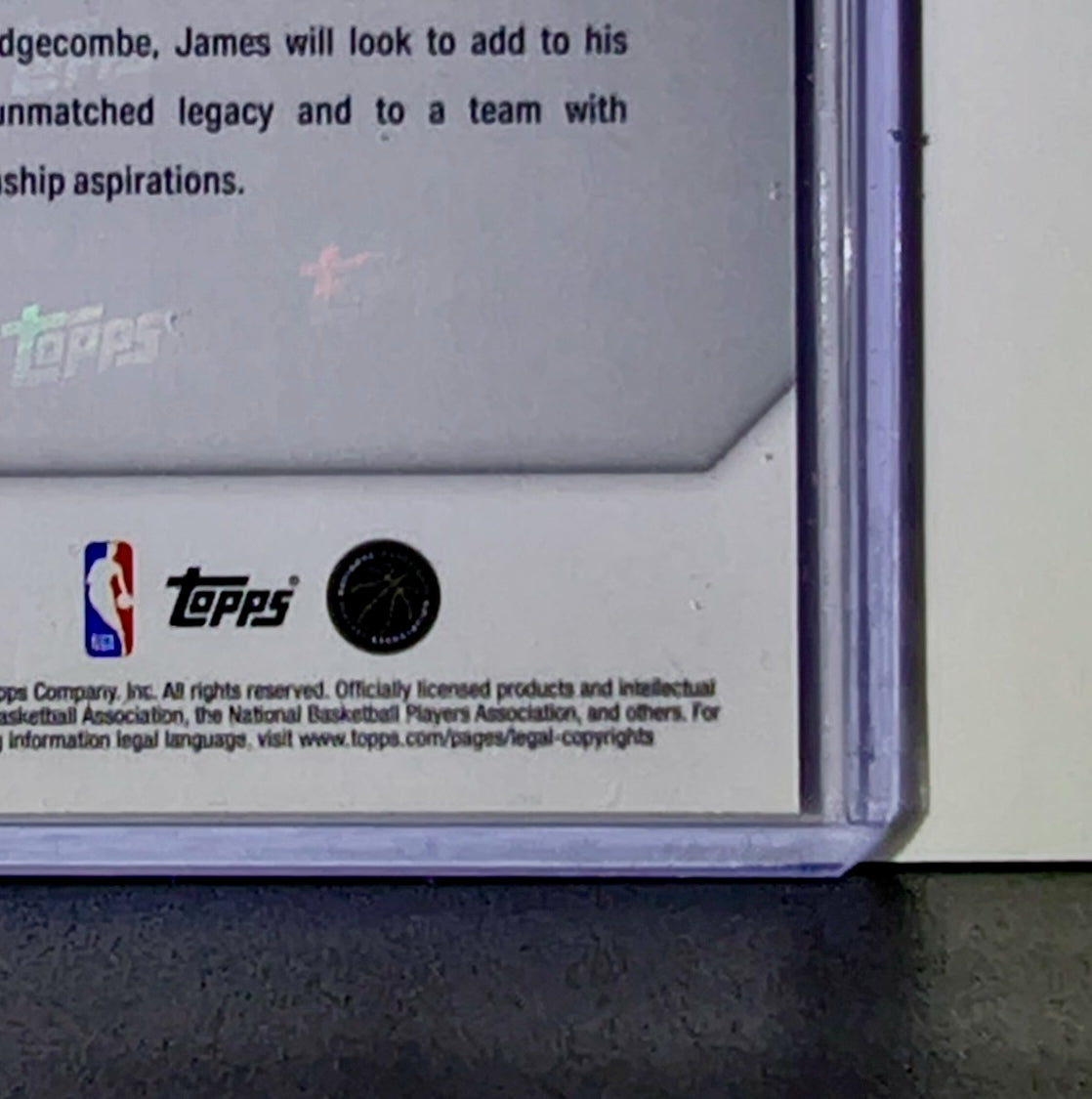 LeBron James 2026-27 Topps Now NBA Basketball Card Philadelphia 76ers