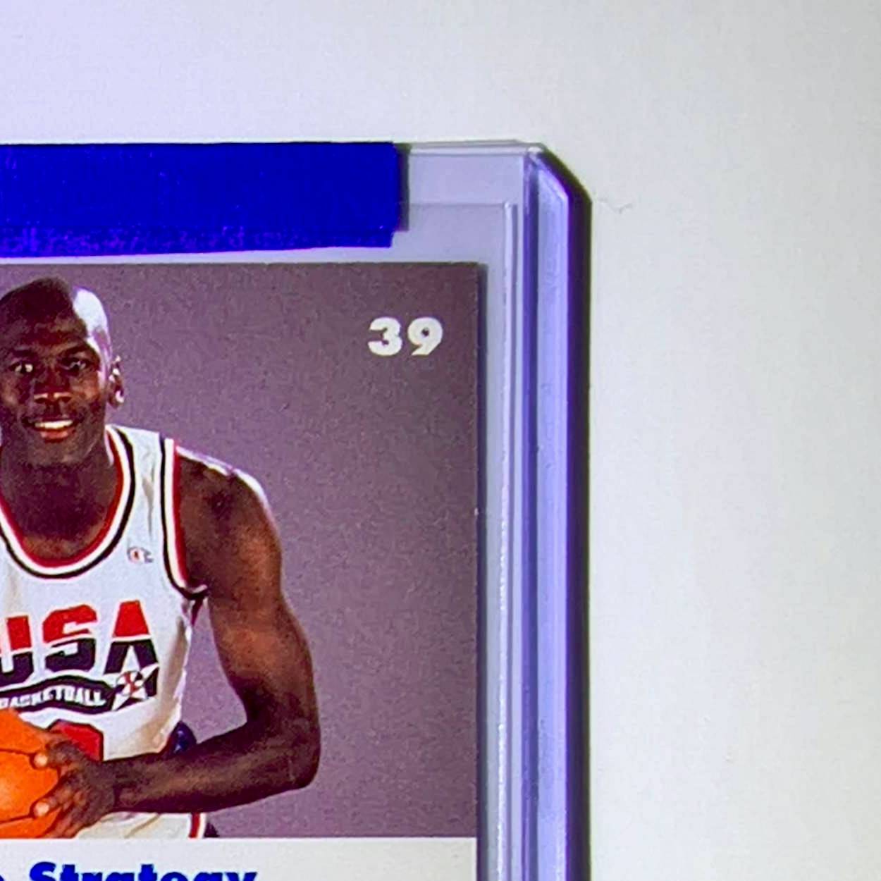 Michael Jordan 1992-93 Skybox USA Basketball #39 Basketball Card Chicago Bulls