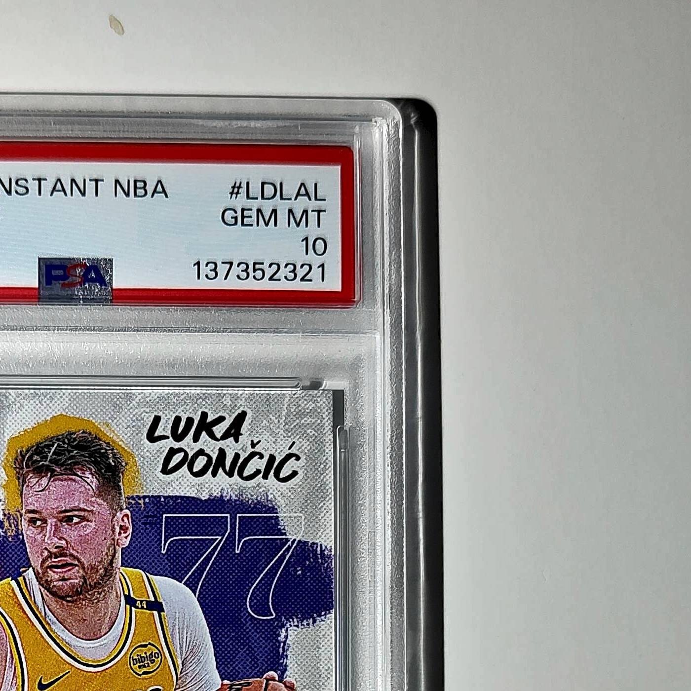 Luka Doncic 2024 Panini Instant NBA Lakers Debut #LD-LAL Card PSA 10 Gem Mint