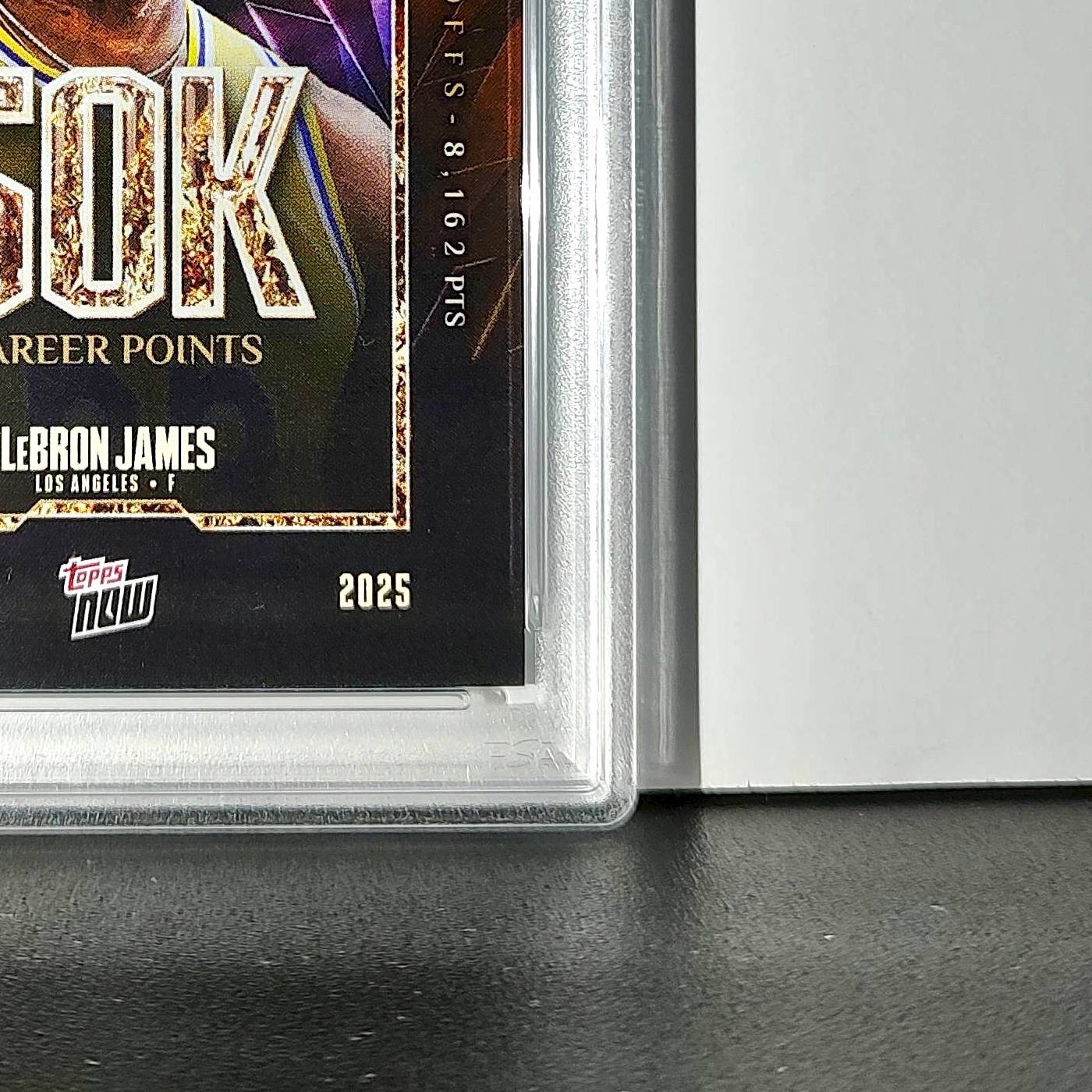 Lebron James 2024 Topps Now 50k Career Points #12 Card PSA 9 Mint