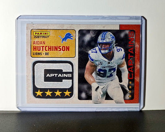 Aidan Hutchinson 2024 Panini Captains NFL #34 Card Detroit Lions 1/351