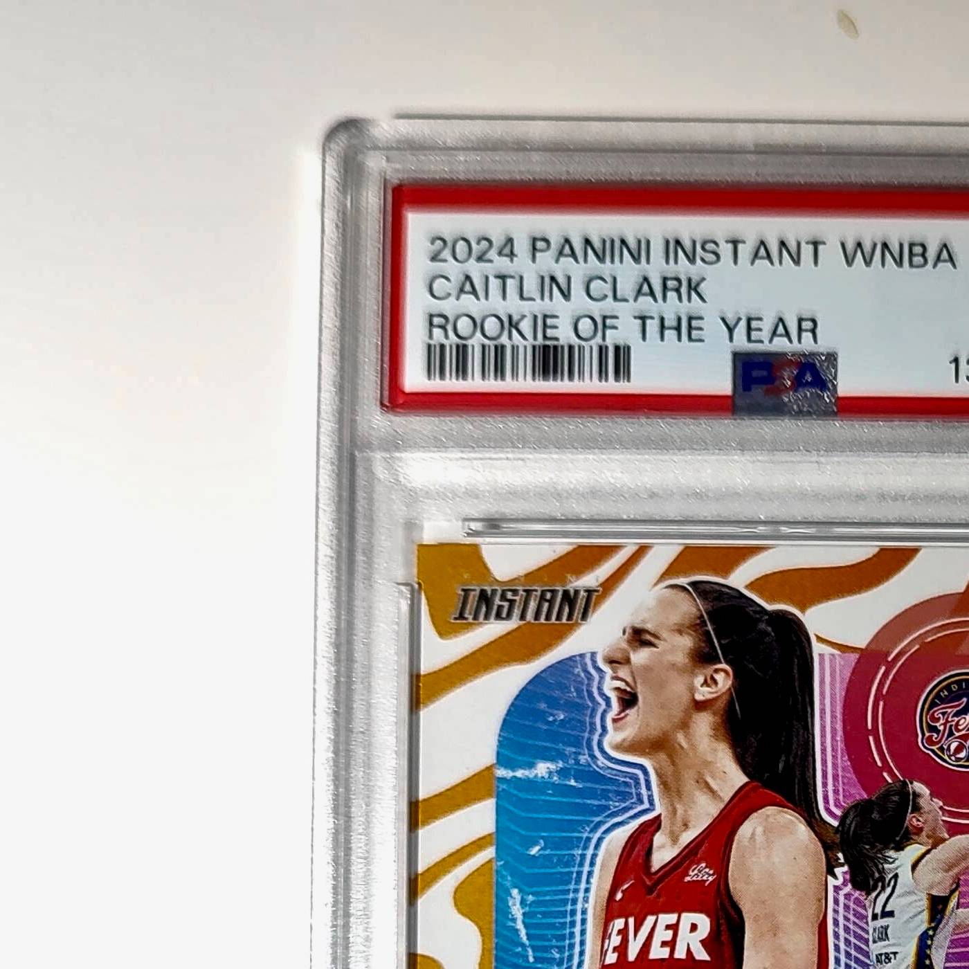 Caitlin Clark 2024 Panini WNBA Rookie of the Year #CCROY Card PSA 10 Gem Mint