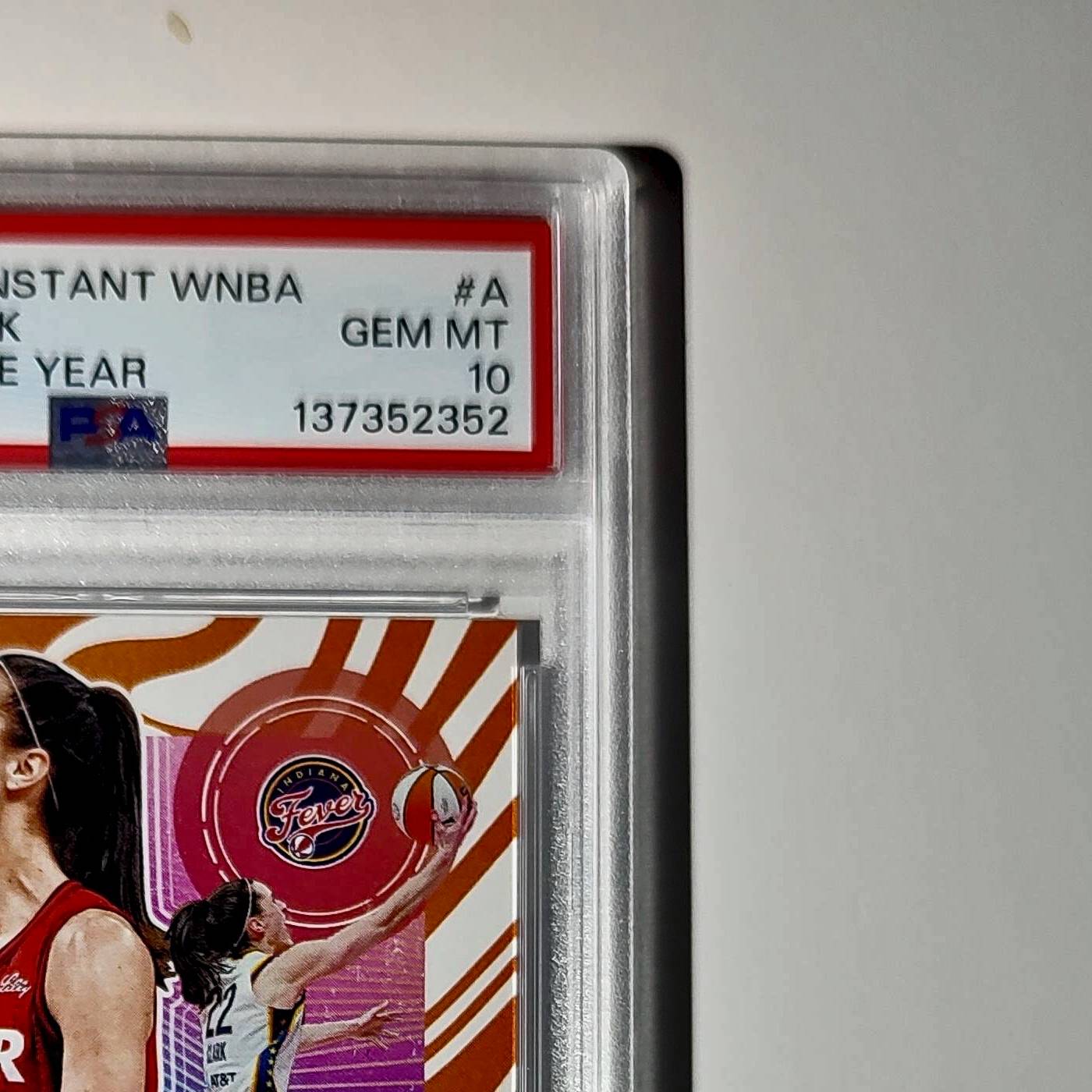 Caitlin Clark 2024 Panini WNBA Rookie of the Year #CCROY Card PSA 10 Gem Mint