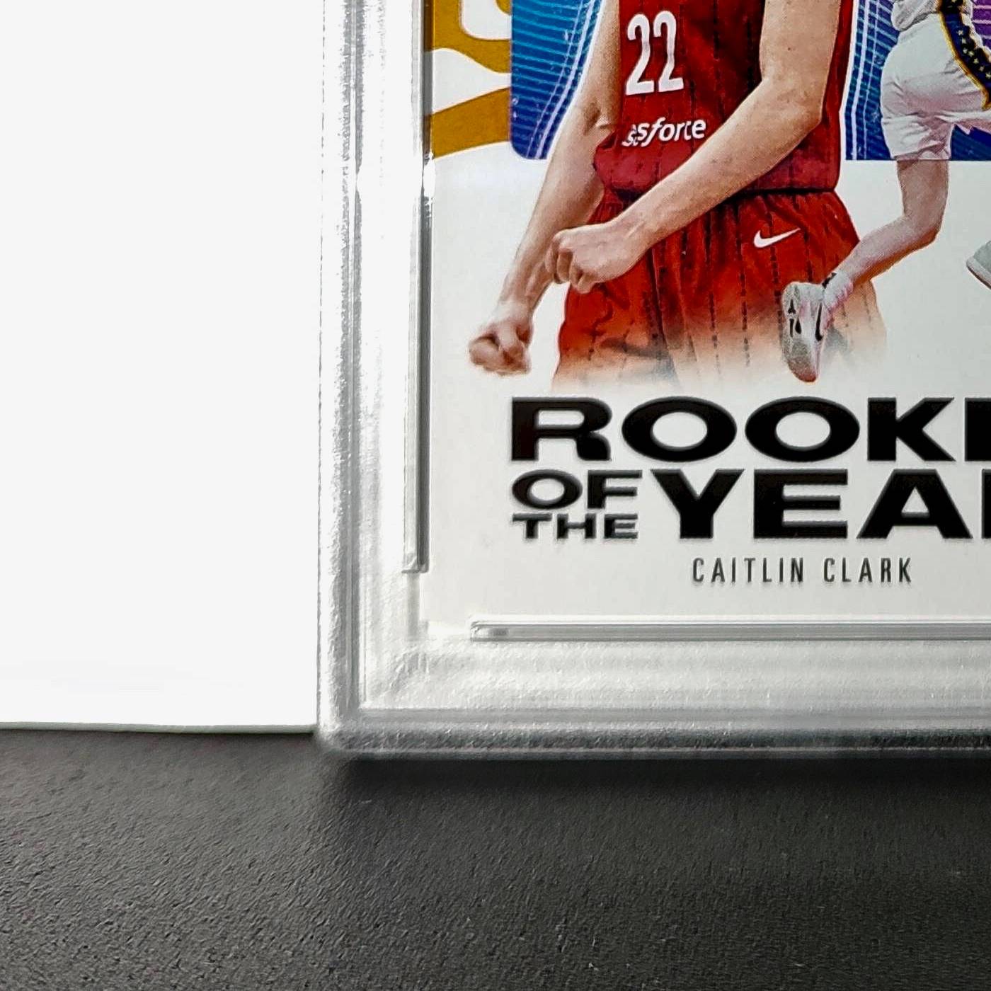 Caitlin Clark 2024 Panini WNBA Rookie of the Year #CCROY Card PSA 10 Gem Mint