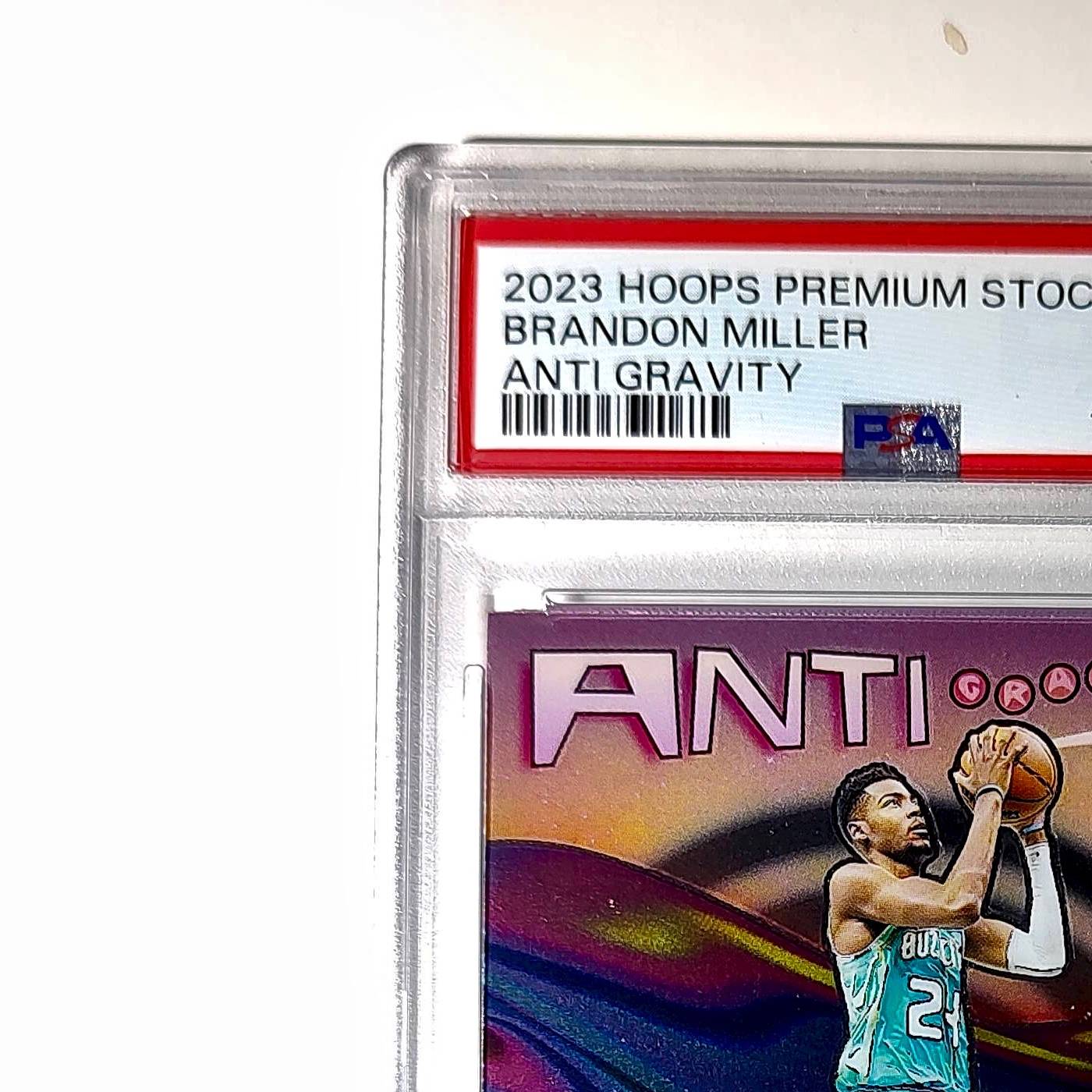 Brandon Miller 2023 Panini Hoops Premium Anti Gravity #11 PSA 10 Gem Mint