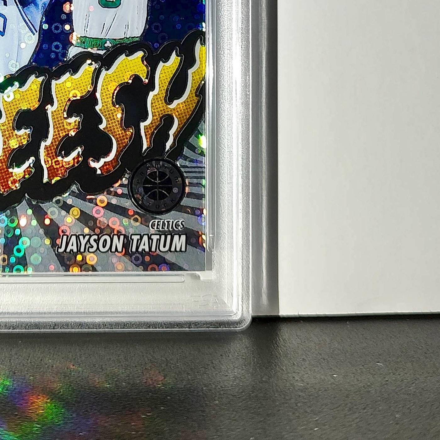 Jayson Tatum 2023 Panini Hoops Premium Sheesh #22 Disco Prizm PSA 10 Gem Mint