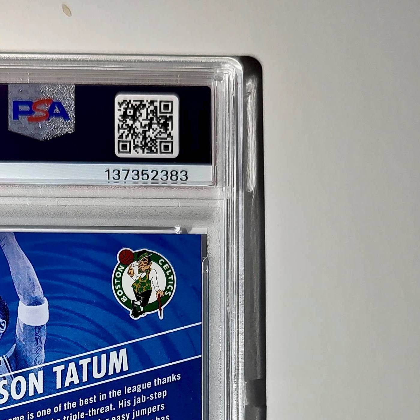 Jayson Tatum 2023 Panini Hoops Premium Sheesh #22 Disco Prizm PSA 10 Gem Mint