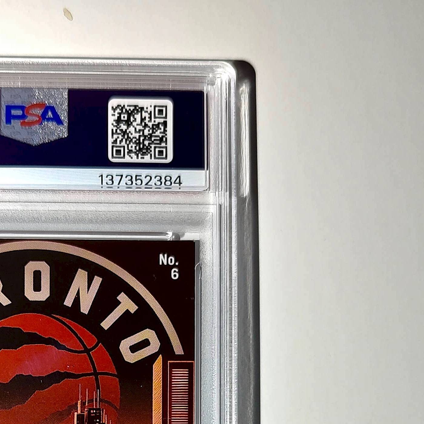 Gradey Dick 2023 Panini Hoops Premium City Edition #6 Red Disco Prizm PSA 10 Gem