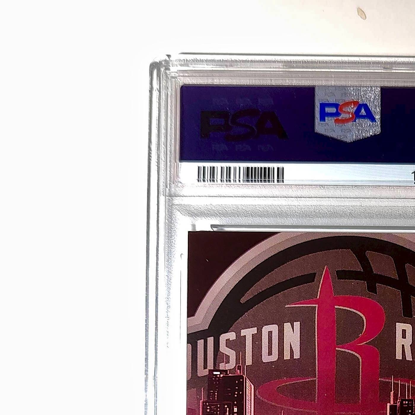 Amen Thompson 2023 Panini Hoops Premium City Edition #14 Disco Prizm PSA 9 Mint