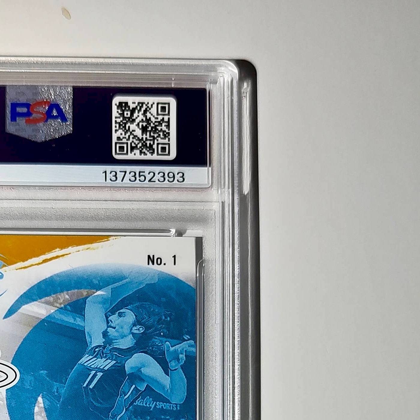 Jaime Jaquez Jr. 2023 Panini Hoops Premium Attack the Rack #1 Disco Prizm PSA 9