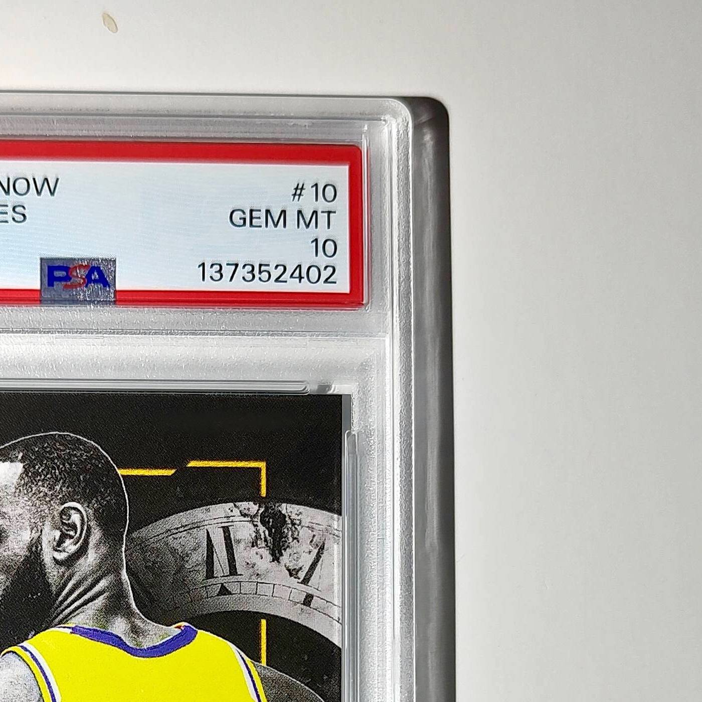 LeBron James 2024 Topps Now #10 All-Time Leader Minutes Played PSA 10 Gem Mint