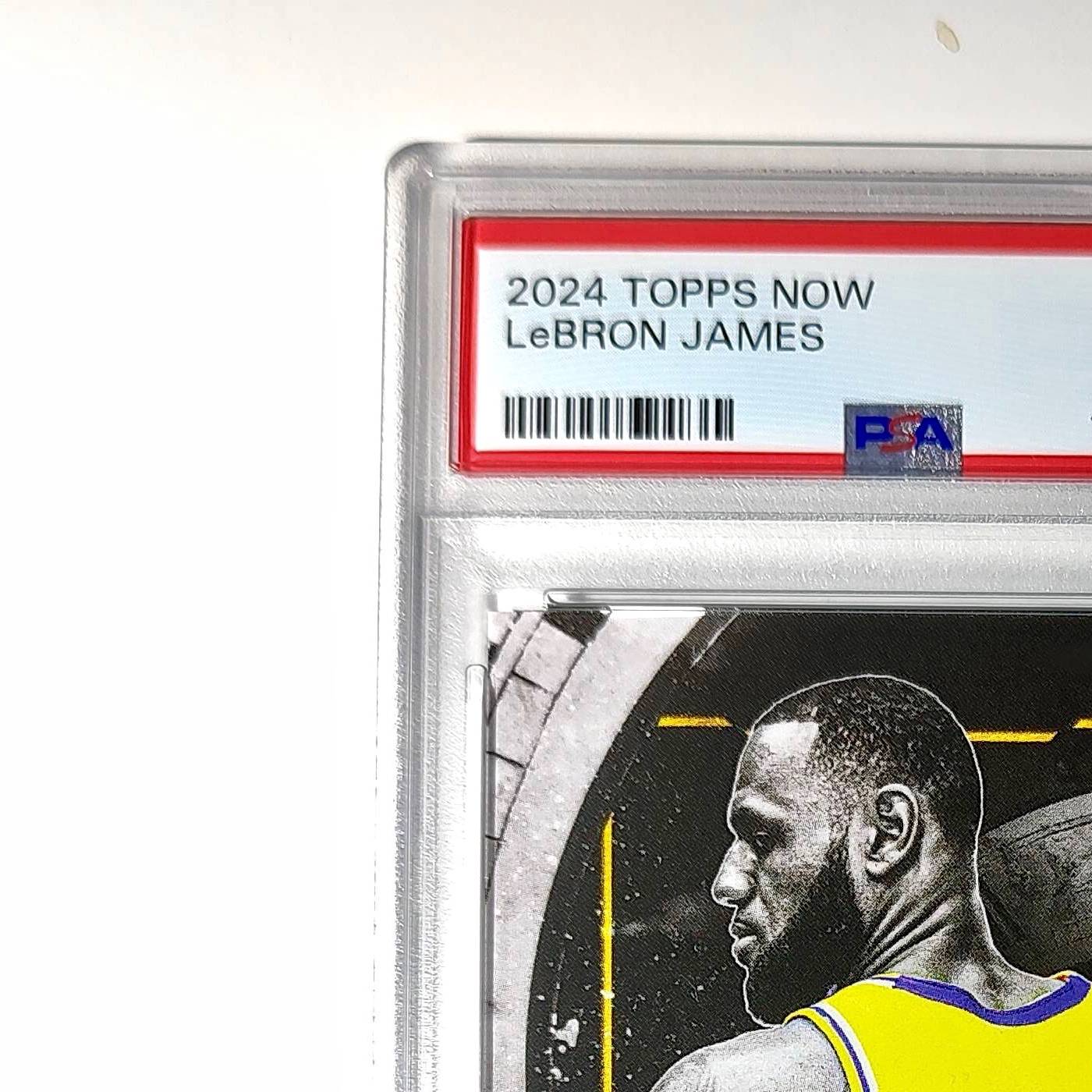 LeBron James 2024 Topps Now #10 All-Time Leader Minutes Played PSA 10 Gem Mint