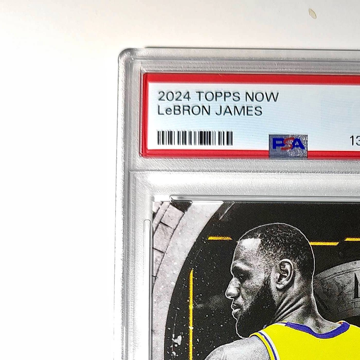 LeBron James 2024 Topps Now #10 All-Time Leader Minutes Played PSA 10 Gem Mint