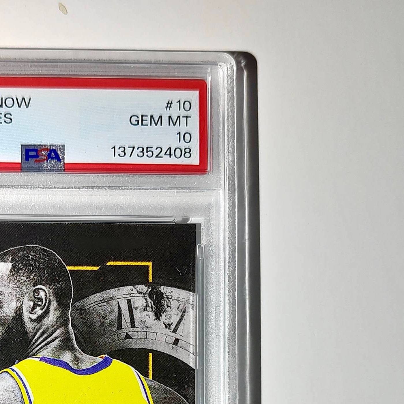 LeBron James 2024 Topps Now #10 All-Time Leader Minutes Played PSA 10 Gem Mint