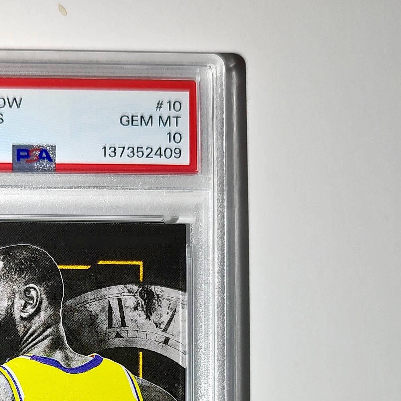 LeBron James 2024 Topps Now #10 All-Time Leader Minutes Played PSA 10 Gem Mint
