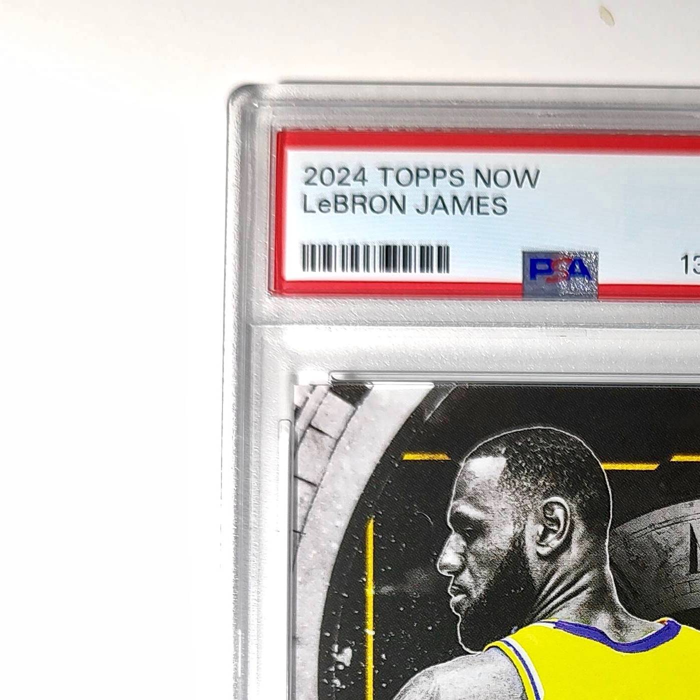 LeBron James 2024 Topps Now #10 All-Time Leader Minutes Played PSA 10 Gem Mint