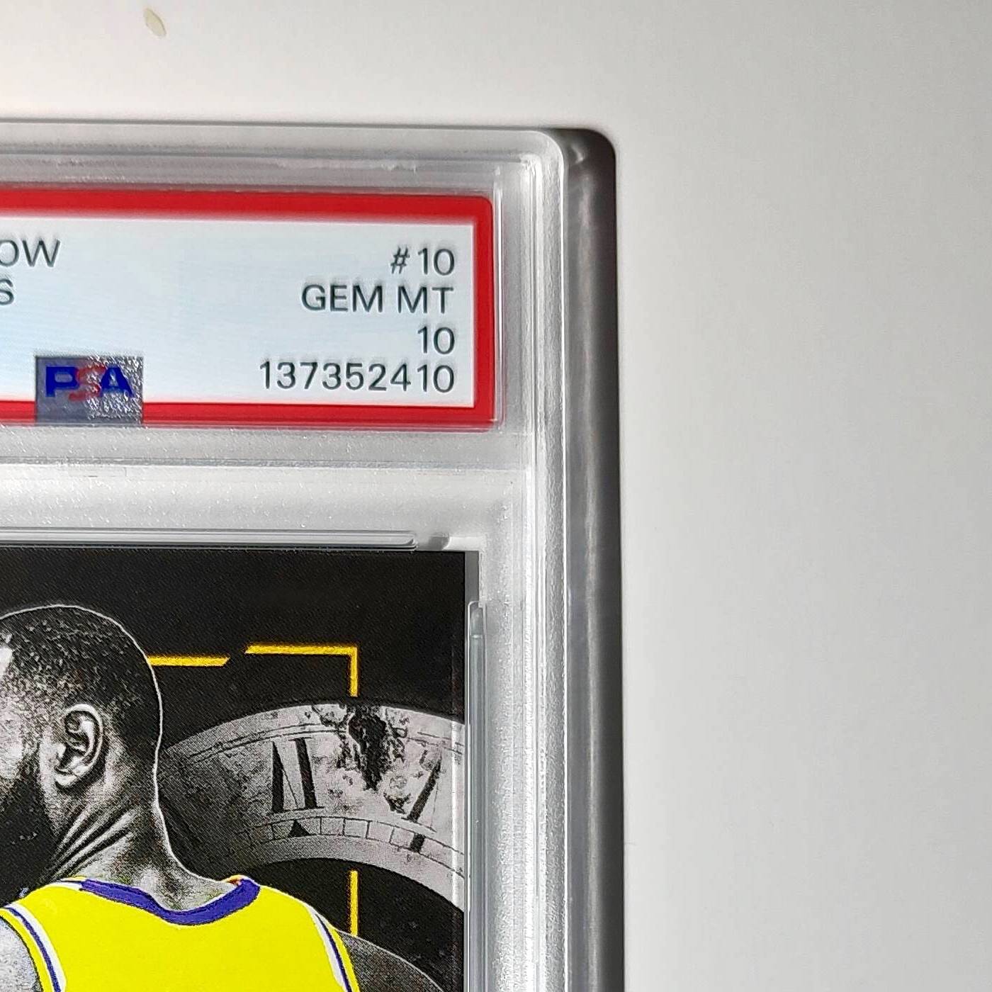 LeBron James 2024 Topps Now #10 All-Time Leader Minutes Played PSA 10 Gem Mint