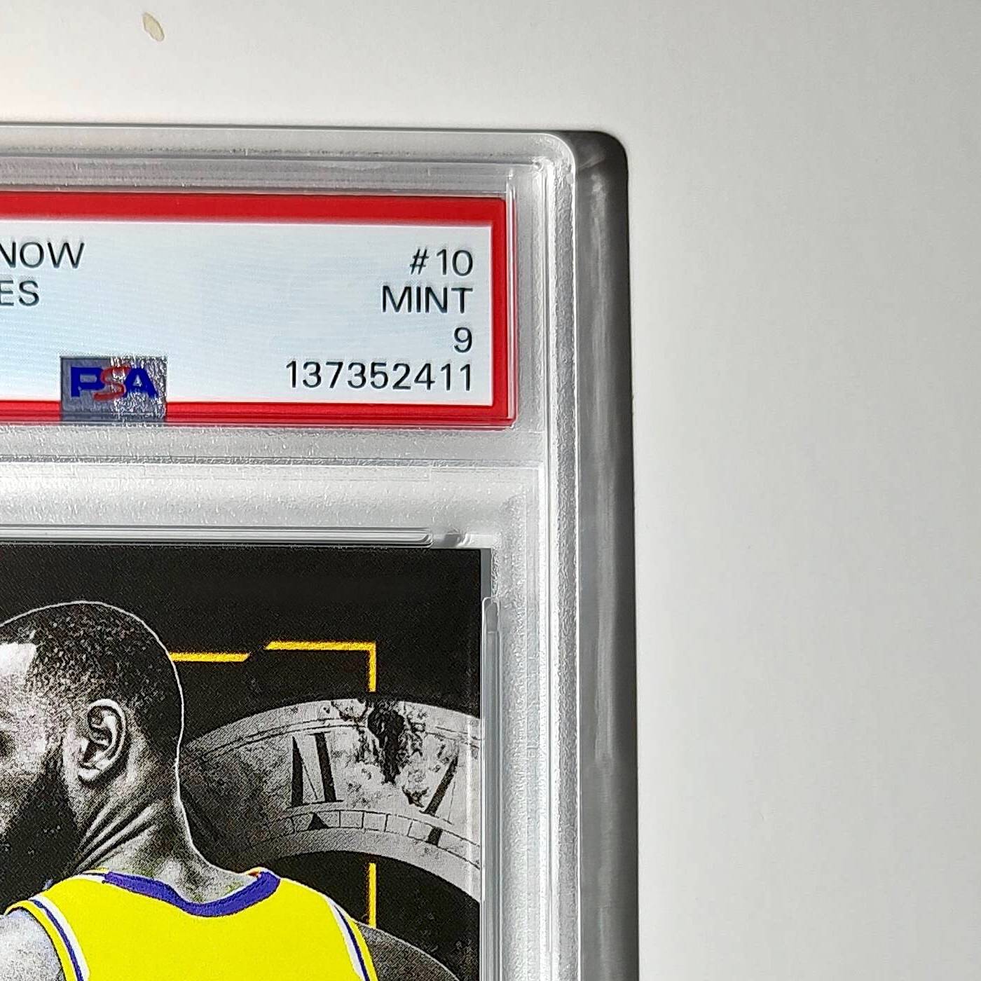 LeBron James 2024 Topps Now #10 All-Time Leader Minutes Played PSA 9 Mint