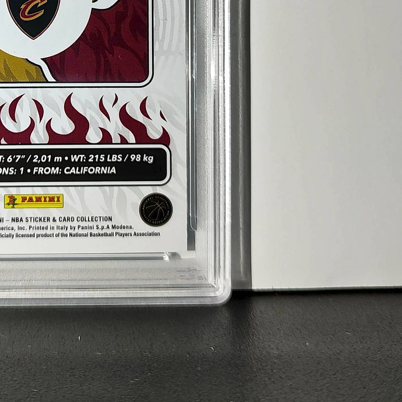 Jaylon Tyson Rookie 2024-25 Panini NBA #74 Sticker 48/215 Blue Foil PSA 7 NM