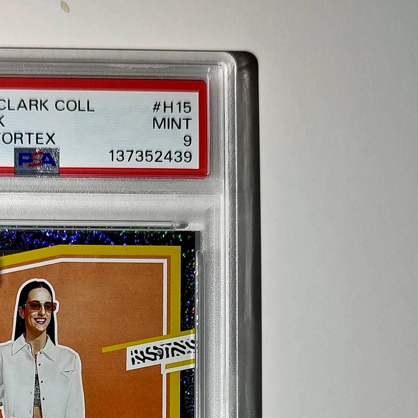Caitlin Clark Collection 2024 #H15 135/399 Donruss Vortex PSA 9 Mint