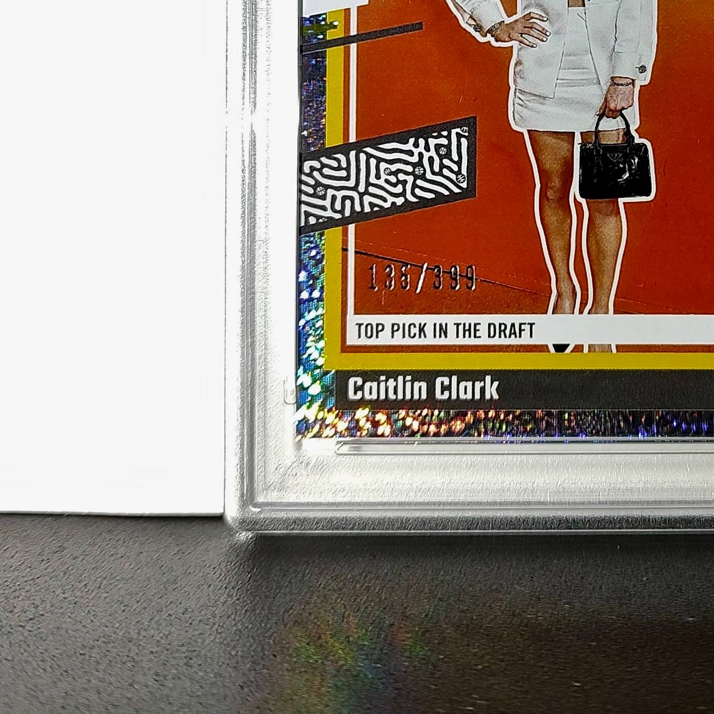 Caitlin Clark Collection 2024 #H15 135/399 Donruss Vortex PSA 9 Mint