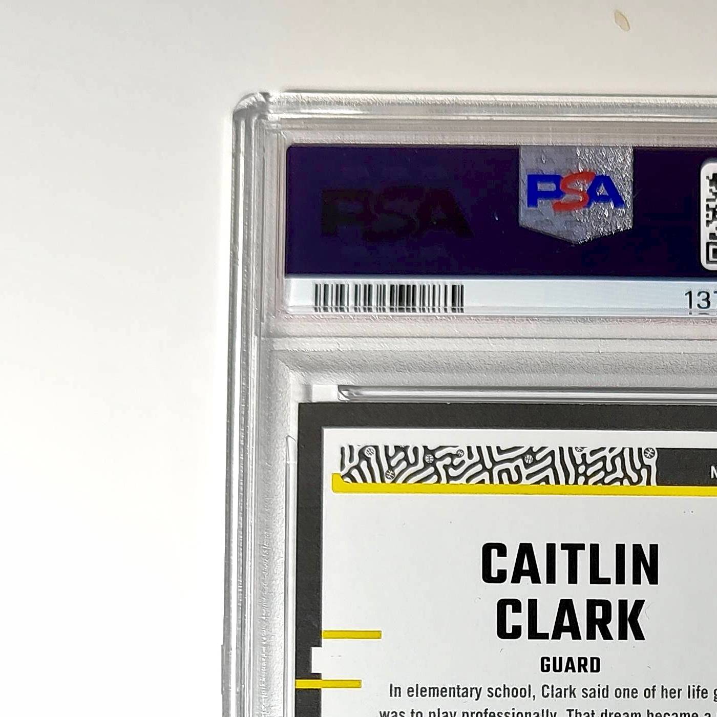 Caitlin Clark Collection 2024 #H15 135/399 Donruss Vortex PSA 9 Mint