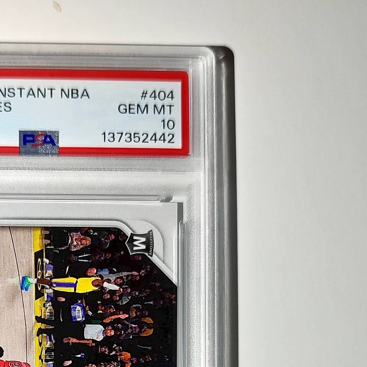 Lebron James 2024 Panini Instant #404 Milestone Moment PSA 10 Gem Mint