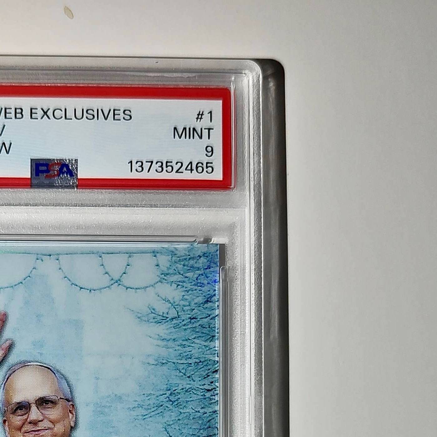2025 Leaf Metal Pope Leo XIV 29/583 #1 Snow Variant PSA 9 Mint