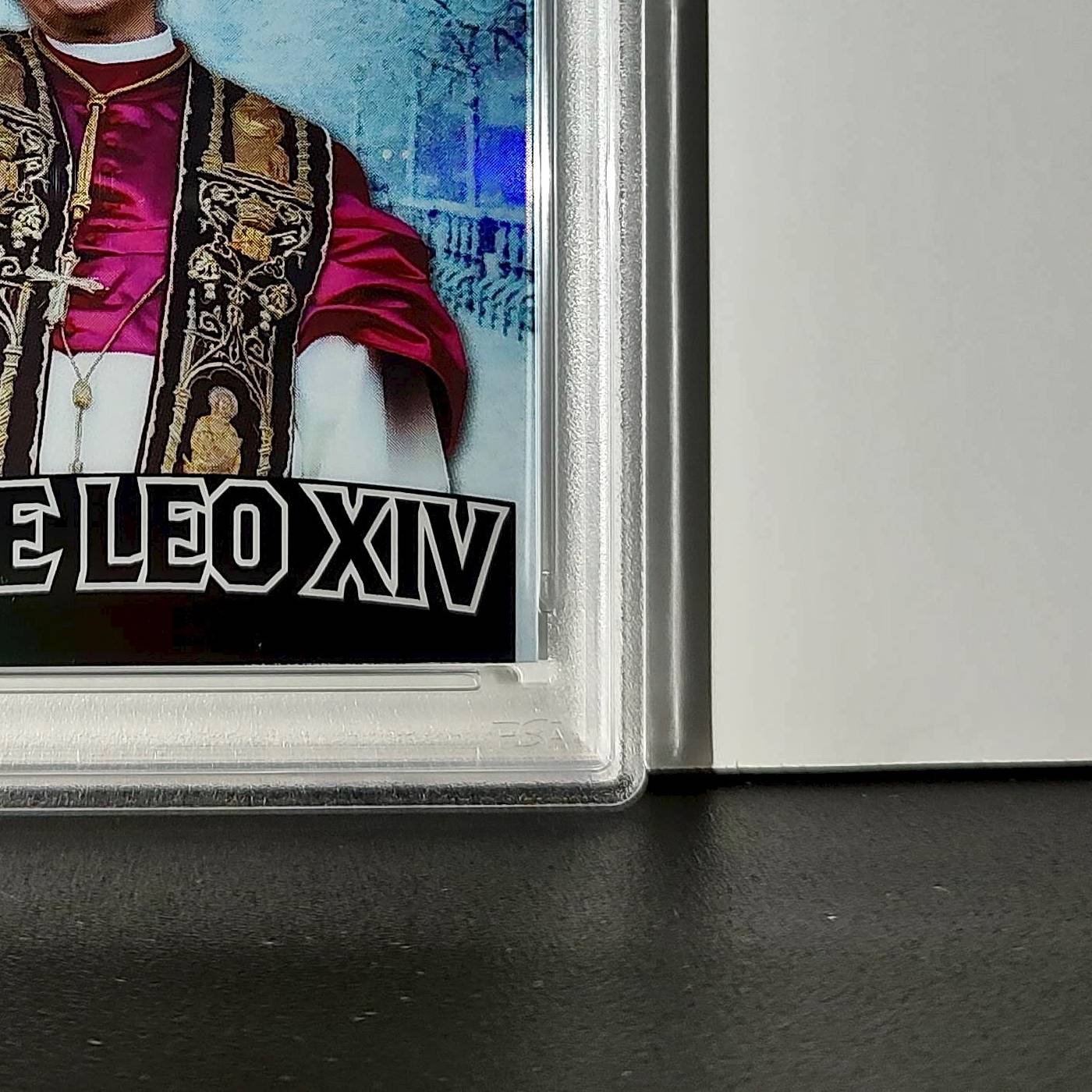 2025 Leaf Metal Pope Leo XIV 31/583 #1 Snow Variant PSA 9 Mint