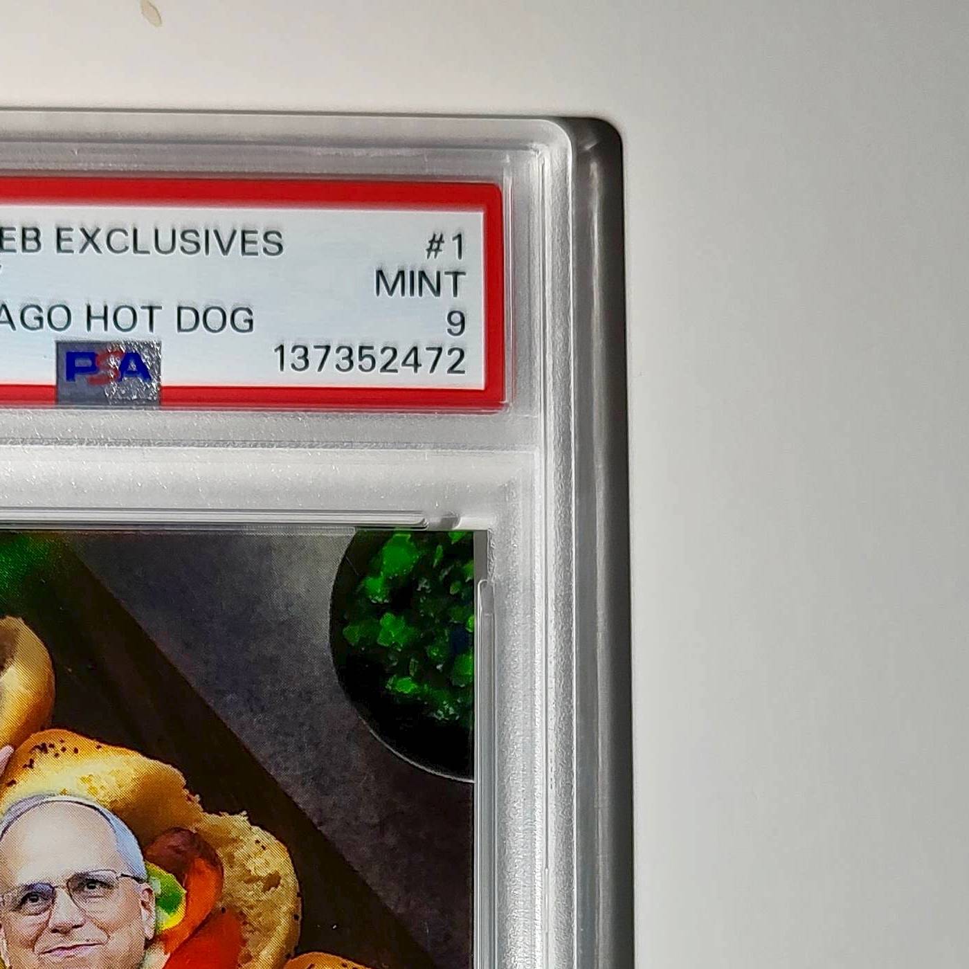 2025 Leaf Metal Pope Leo XIV 44/529 #1 Hot Dog Variant PSA 9 Mint
