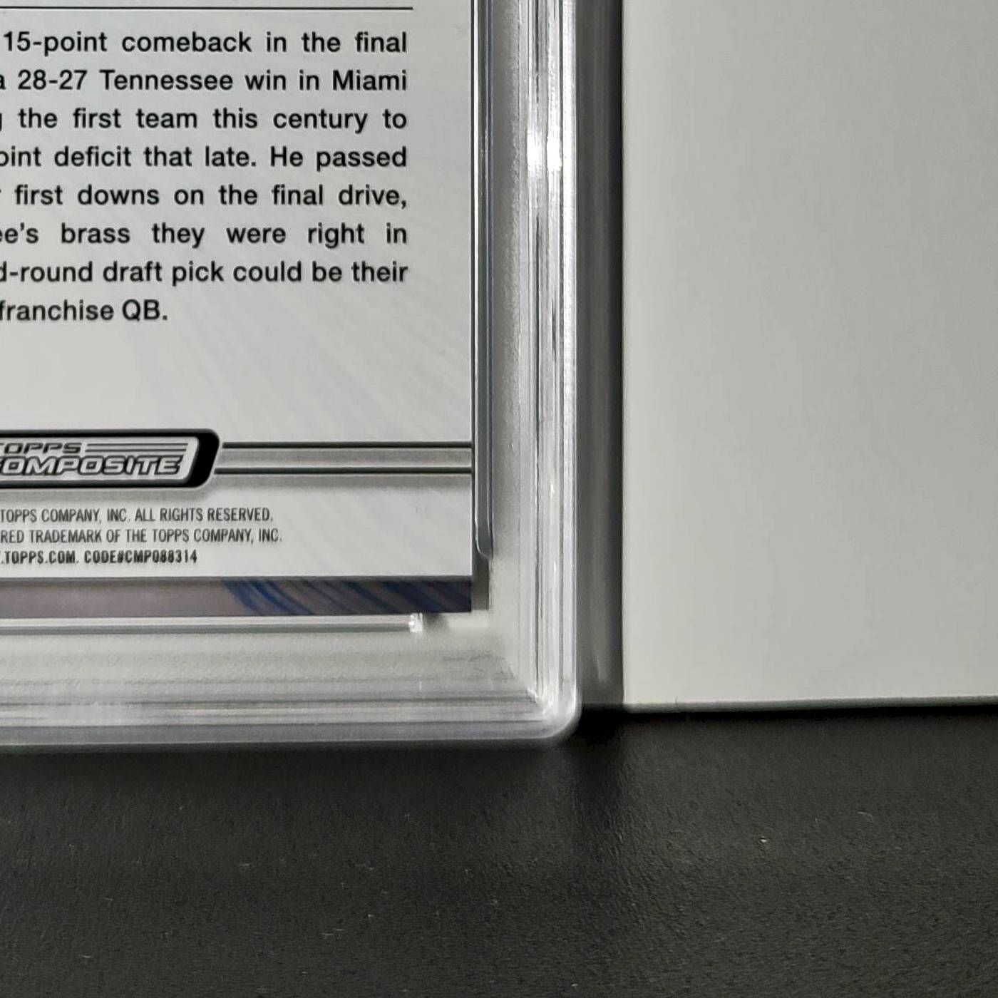 Will Levis 2023 Topps Resurgence Rookie #100 Surge 153/249 PSA 9 Mint
