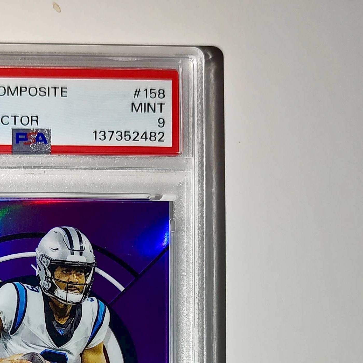 Bryce Young 2023 Topps Finest #158 Rookie Purple Refractor 016/250 PSA 9 Mint