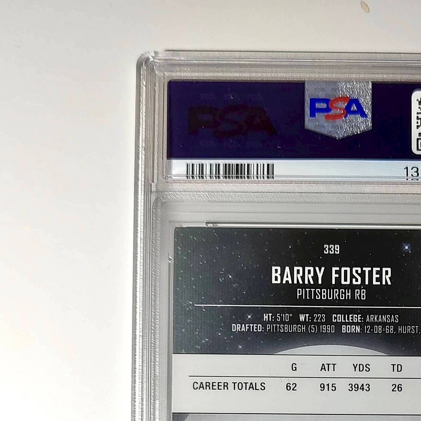 Barry Foster 2023 Topps Midnight #339 Morning Parallel 038/125 PSA 8 NM-MT