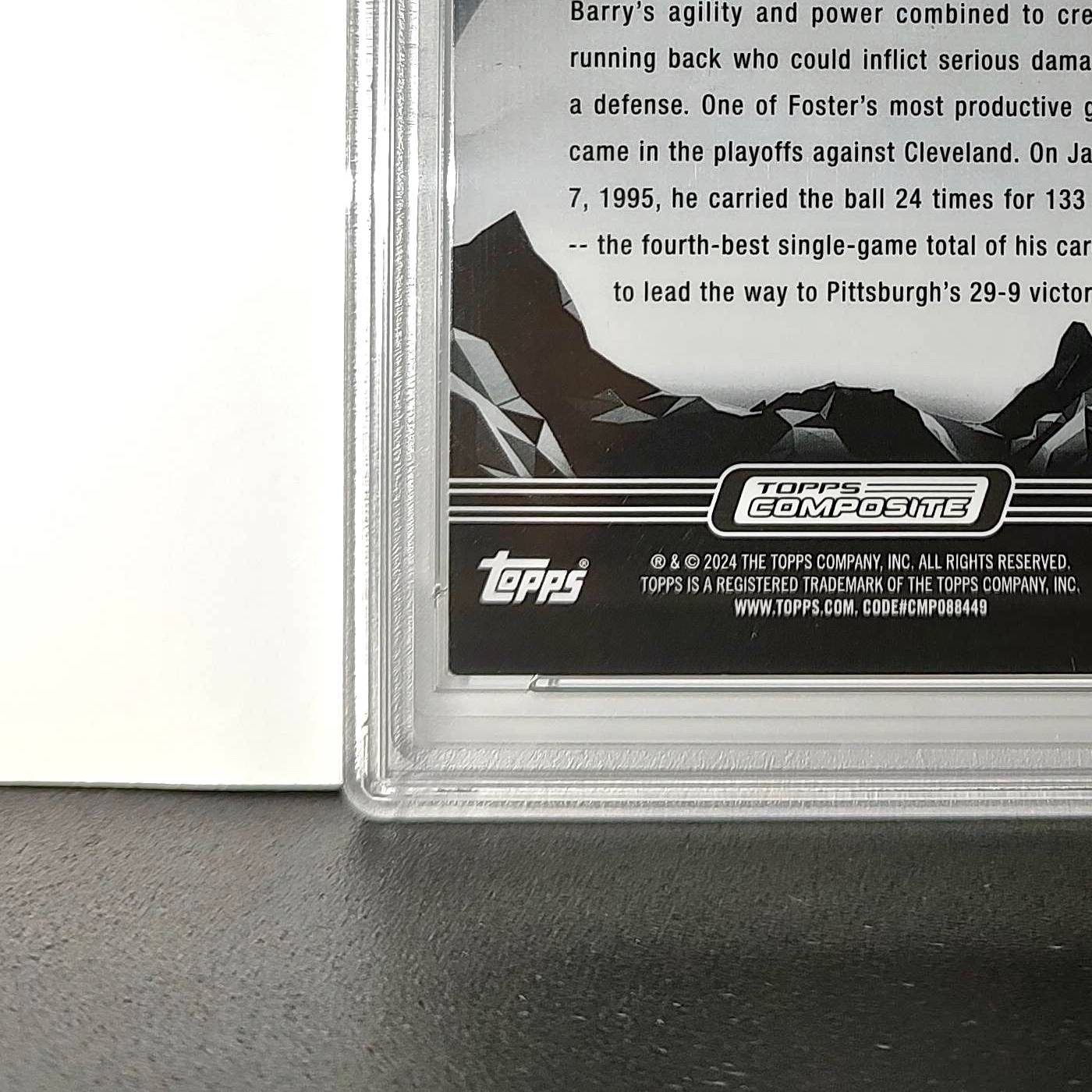 Barry Foster 2023 Topps Midnight #339 Morning Parallel 038/125 PSA 8 NM-MT