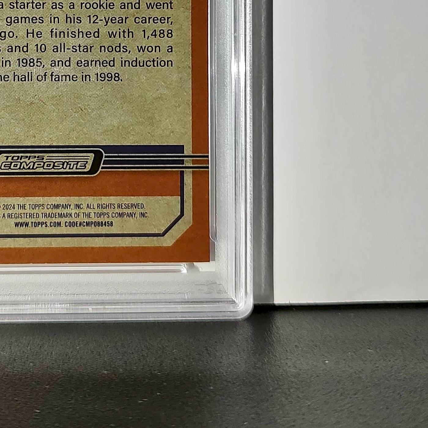 Mike Singletary 2023 Topps Chrome 1973 22/25 Orange Refractor #1973-5 PSA 10 Gem