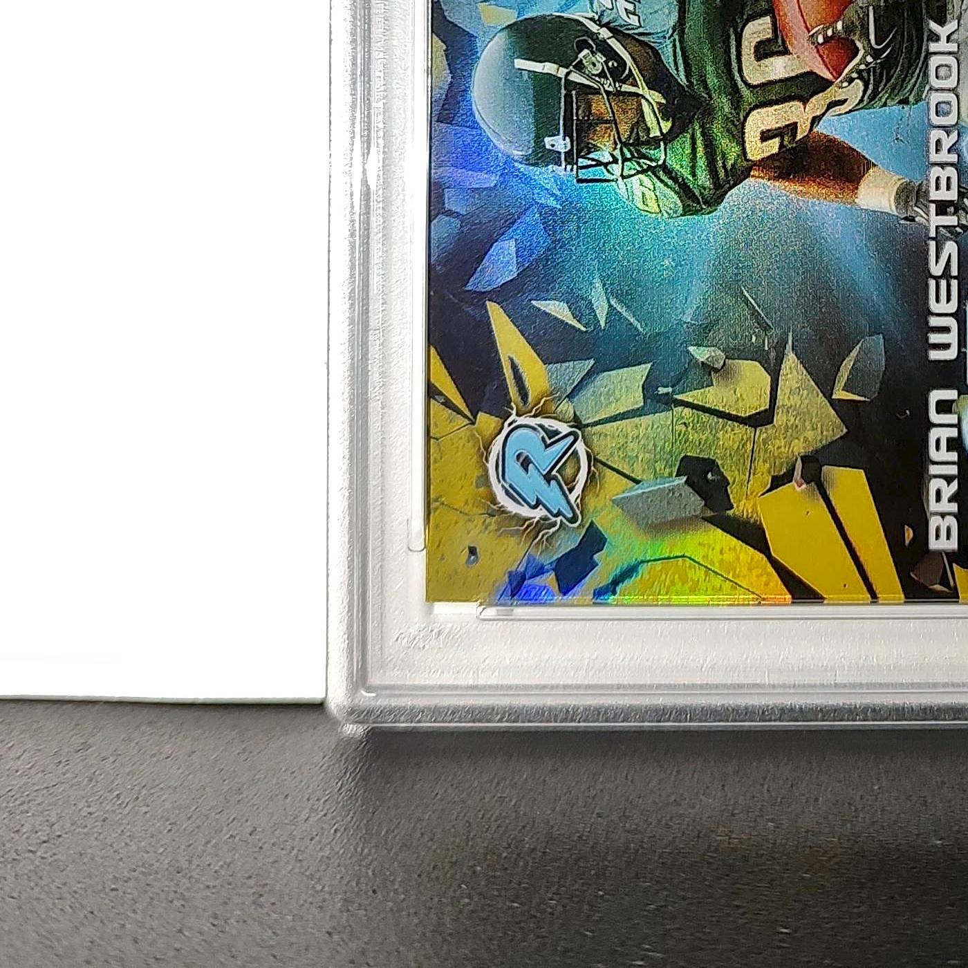 Brian Westbrook 2023 Topps Resurgence #RG-18 Gold Refractors 39/50 PSA 10 Gem