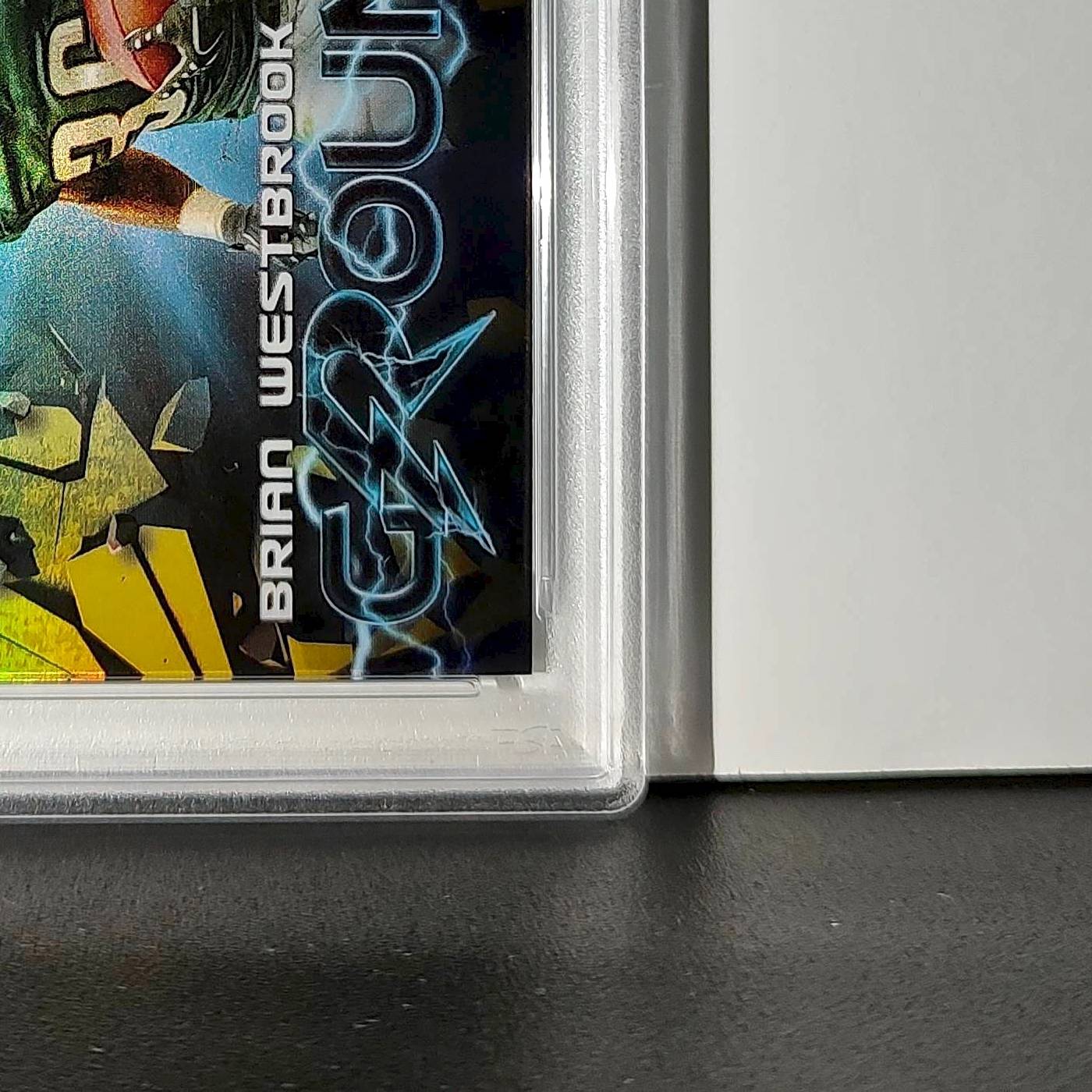 Brian Westbrook 2023 Topps Resurgence #RG-18 Gold Refractors 39/50 PSA 10 Gem